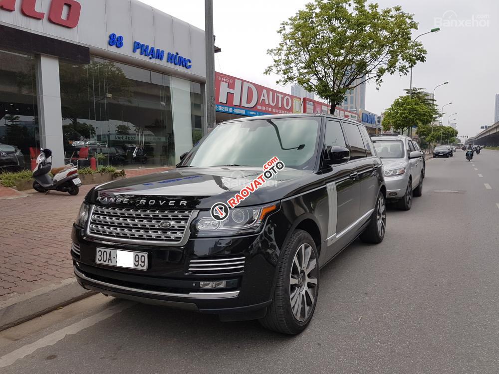 Bán Range Rover Autobiography LWB SX 2014, đăng ký 2015, màu đen, xe nhập-1