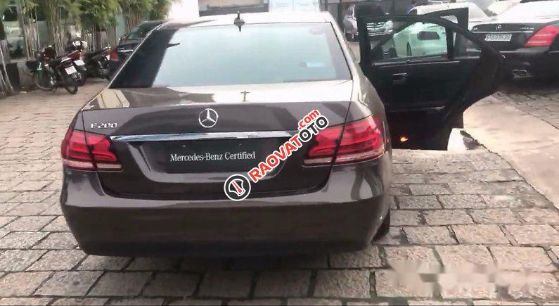 Cần bán Mercedes E200 đời 2015, màu nâu-8