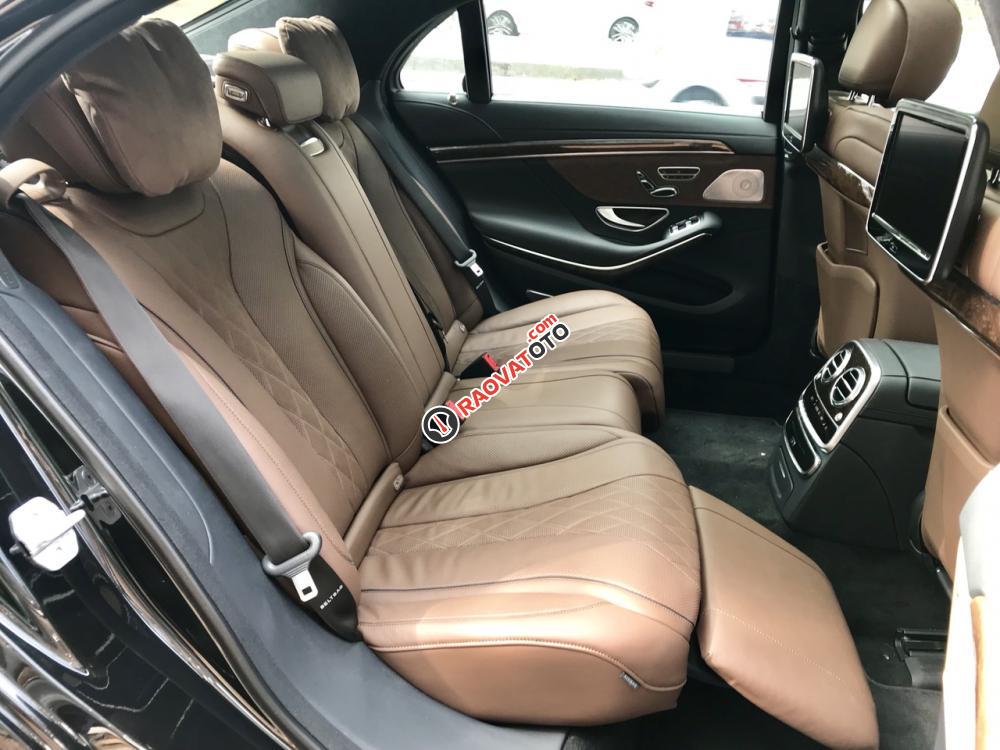 Bán xe Mercedes S500 sản xuất 2016, màu đen, nội thất nâu, xe đã qua sử dụng giá tốt. LH: 0948.256.912-9