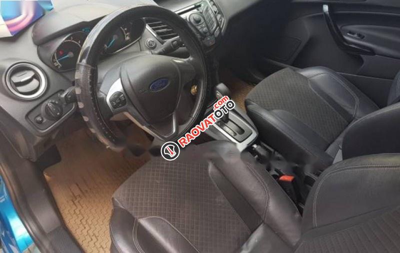 Bán Ford Fiesta S 1.0 AT Ecoboost sản xuất 2015, màu xanh lam số tự động, 490 triệu-2