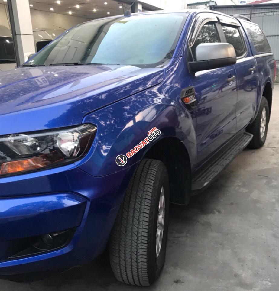 Bán ô tô Ford Ranger XLS đời 2015 model 2016, màu xanh, xe nhập-2