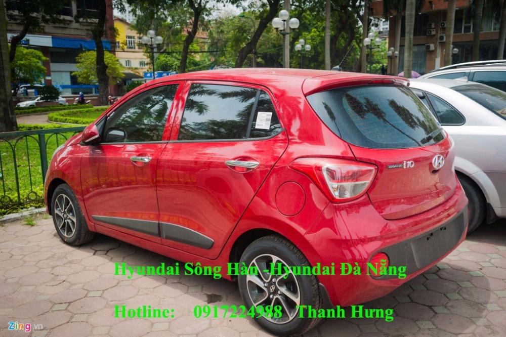 Bán ô tô Hyundai Grand i10 năm 2017, màu đỏ, xe nhập, 330tr-2