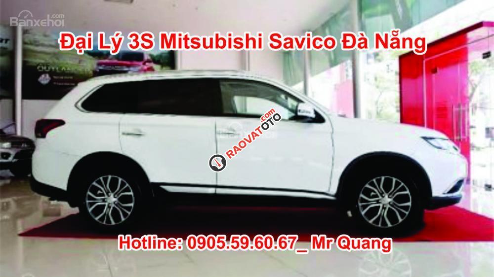 Bán ô tô Mitsubishi Outlander sản xuất 2017, nhập khẩu Nhật Bản, giá ưu đãi tốt nhất tại Quảng Nam, hỗ trợ vay 80 %-2