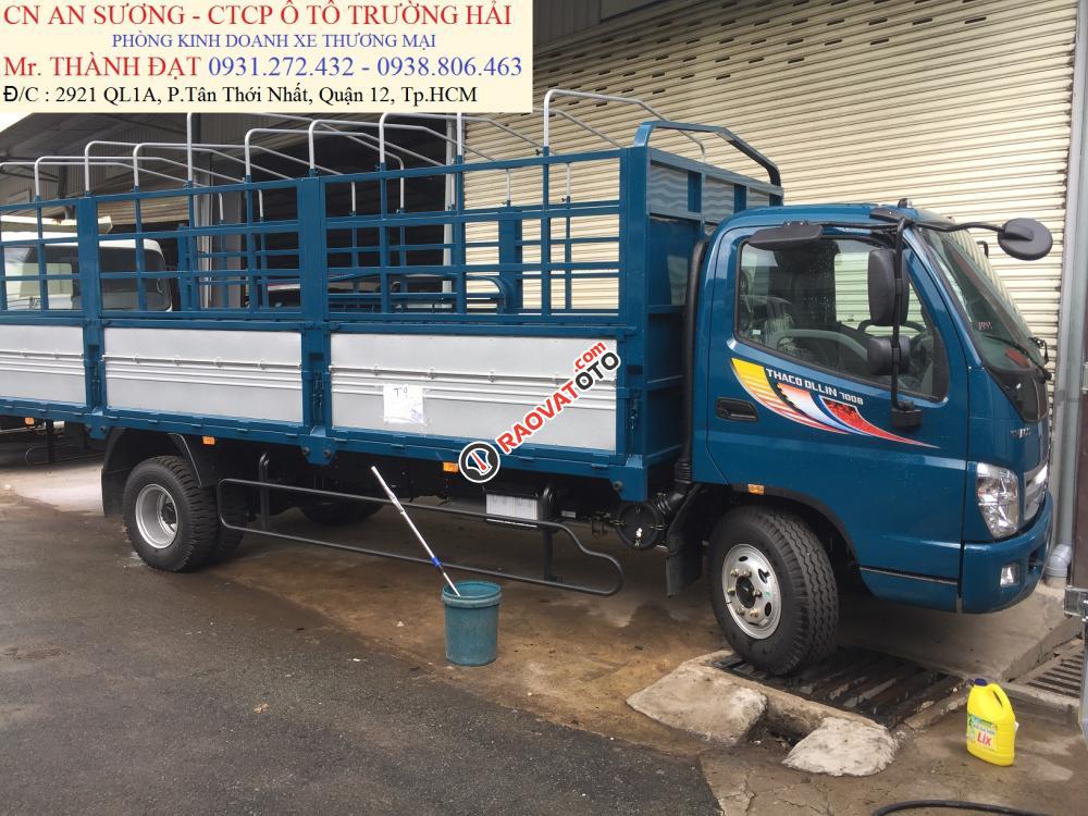 Khuyến mại thuế 100% thuế trước bạ xe Thaco Ollin500B 5 tấn, Ollin345 2.4 tấn, Thaco Ollin350 3.45 tấn thùng 3.8m-1