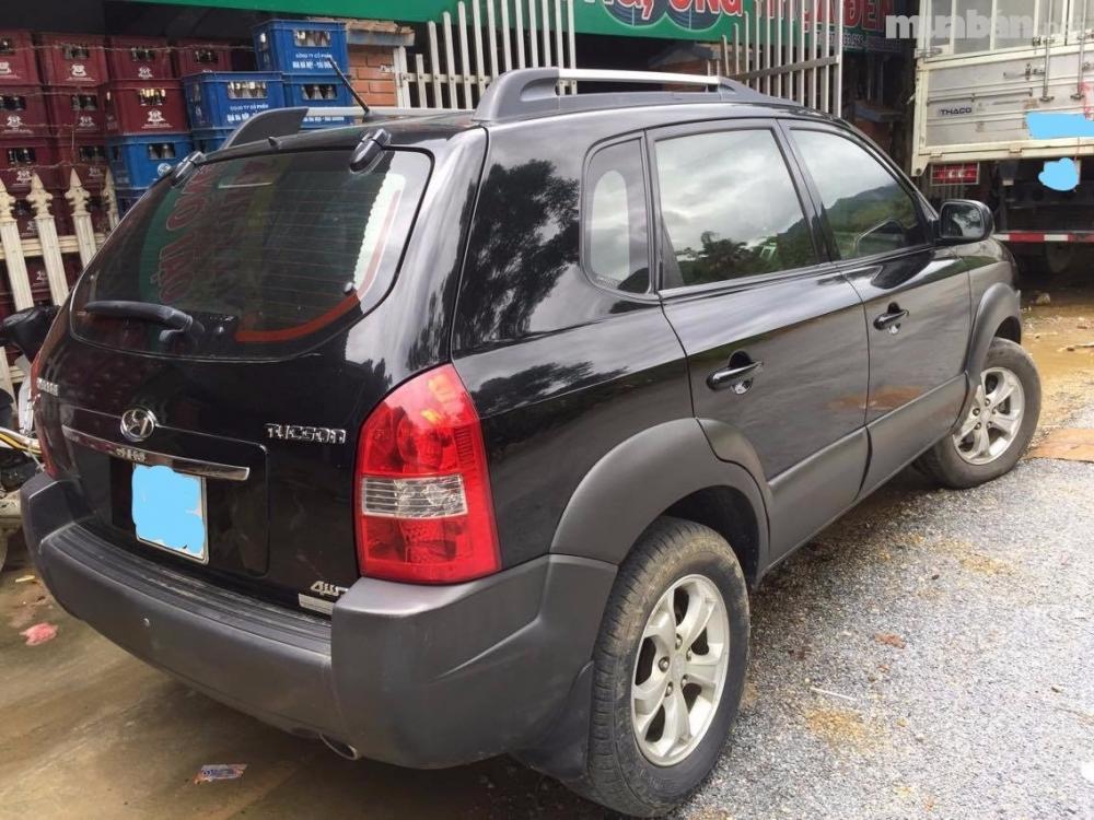 Bán xe Hyundai Tucson đời 2009, màu đen, nhập khẩu  -0