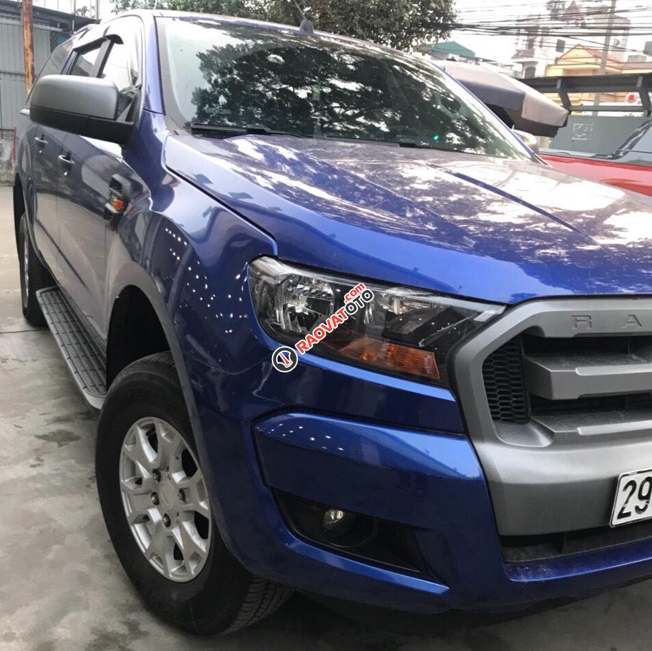 Bán ô tô Ford Ranger XLS đời 2015 model 2016, màu xanh, xe nhập-3