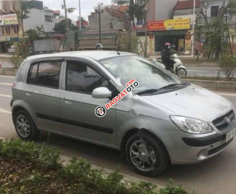 Cần bán lại xe Hyundai Getz 1.1 MT đời 2009, màu bạc, nhập khẩu nguyên chiếc chính chủ-1