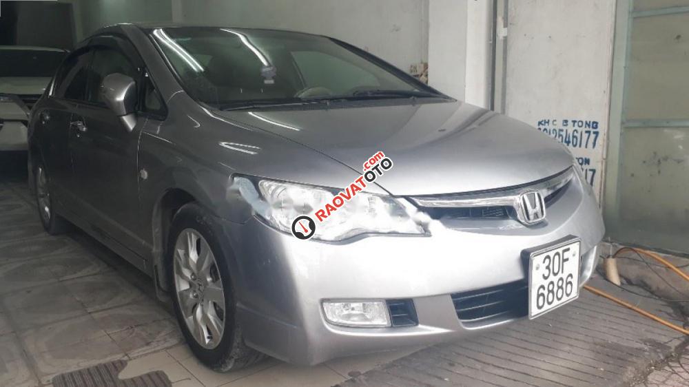 Cần bán xe Honda Civic 1.8 MT đời 2007, màu bạc chính chủ-0