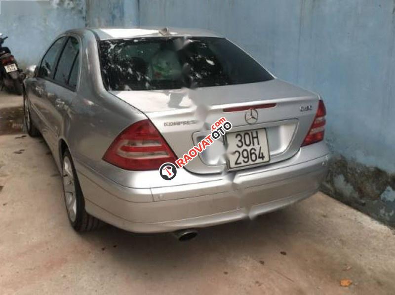 Bán xe Mercedes C180 Sport đời 2005, màu bạc-1