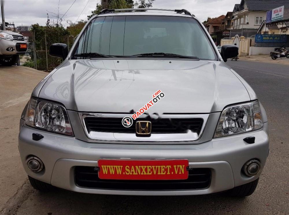 Cần bán lại xe Honda CR V 2.0MT đời 2003, màu bạc, nhập khẩu nguyên chiếc giá cạnh tranh-9