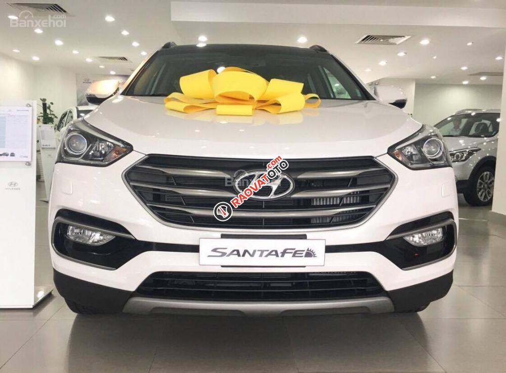 0963304094 Hyundai Tây Hồ: Bán Hyundai Santa Fe xe mới 2018 đủ các bản xăng - dầu, đủ màu chọn, hỗ trợ ngân hàng-0