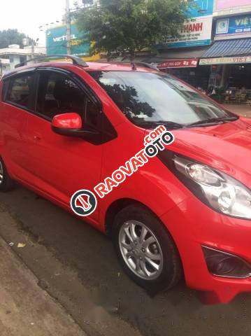 Bán Chevrolet Spark LT sản xuất 2014, màu đỏ-1