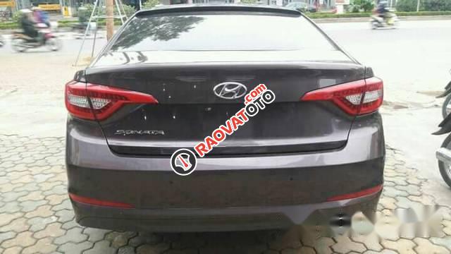 Bán Hyundai Sonata đời 2016, màu nâu-0