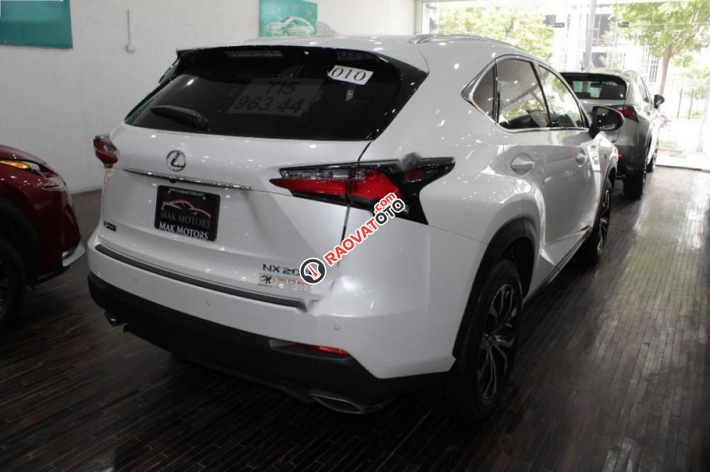 Cần bán Lexus NX NX 200t F-Sport đời 2016, màu trắng, nhập khẩu-4