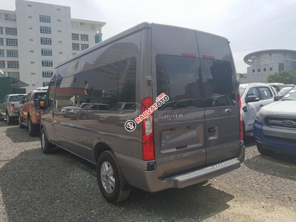 Bán Ford Transit 2.4L Luxury đời 2017, màu ghi-5