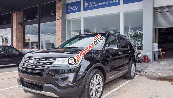 Cần bán Ford Explorer 2.3L Limitted 2017, màu đen, nhập khẩu-1