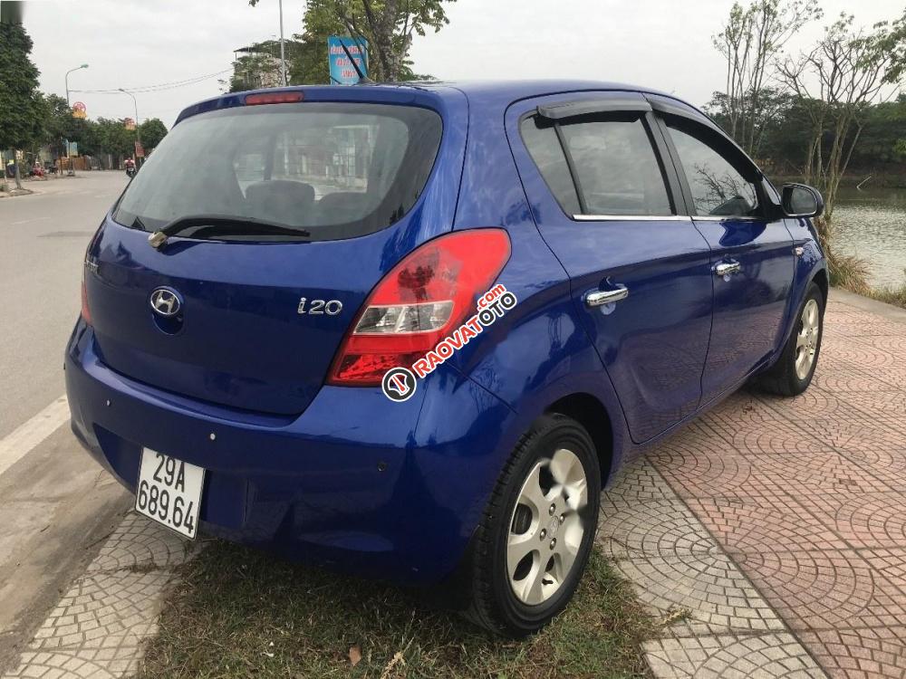 Bán Hyundai i20 1.4 AT đời 2010, màu xanh lam, xe nhập xe gia đình-2