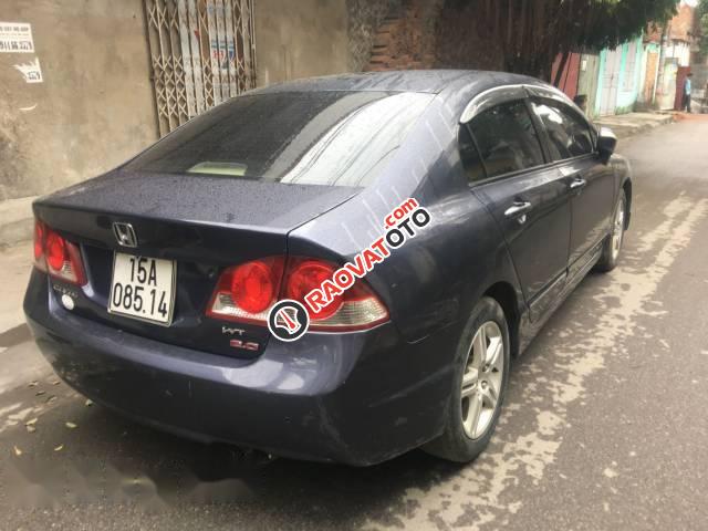 Cần bán gấp Honda Civic đời 2007, màu đen-3