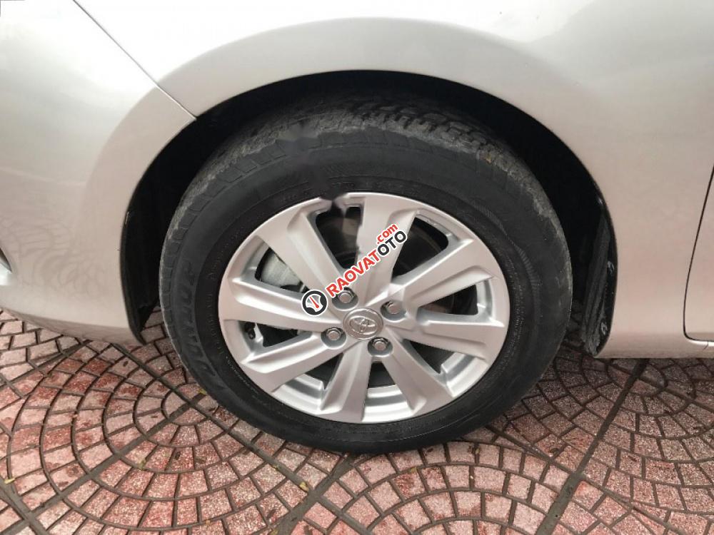 Cần bán lại xe Toyota Vios 1.5E đời 2016, màu bạc, 485 triệu-0
