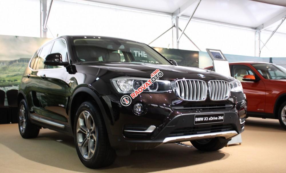 Bán xe BMW X3 20i năm 2017, màu đen, nhập khẩu chính hãng tại Đà Nẵng-10