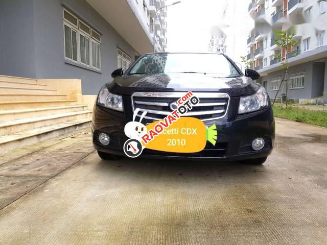 Bán xe Daewoo Lacetti đời 2010, màu đen số tự động-1