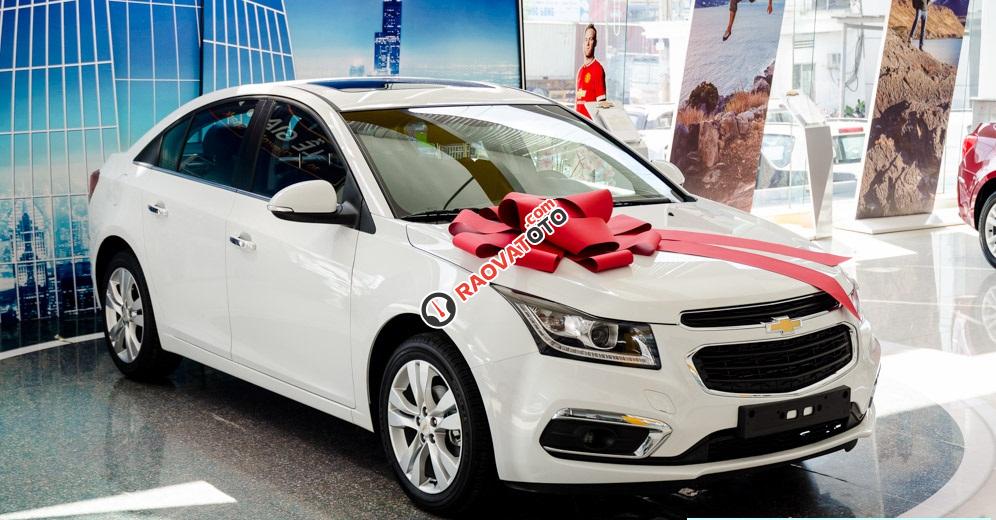 Bán xe Chevrolet Cruze LTZ 2017 giá rẻ ở Bắc Giang, hỗ trợ trả góp 90%, xem xe lái thử tại nhà - 0971052525-0