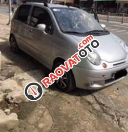 Bán xe Daewoo Matiz đời 2008, màu bạc-0