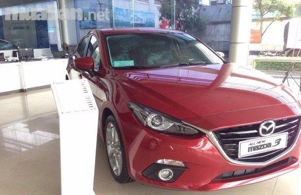 Bán Mazda 3 2.0L AT đời 2017, màu đỏ, nhập khẩu-0