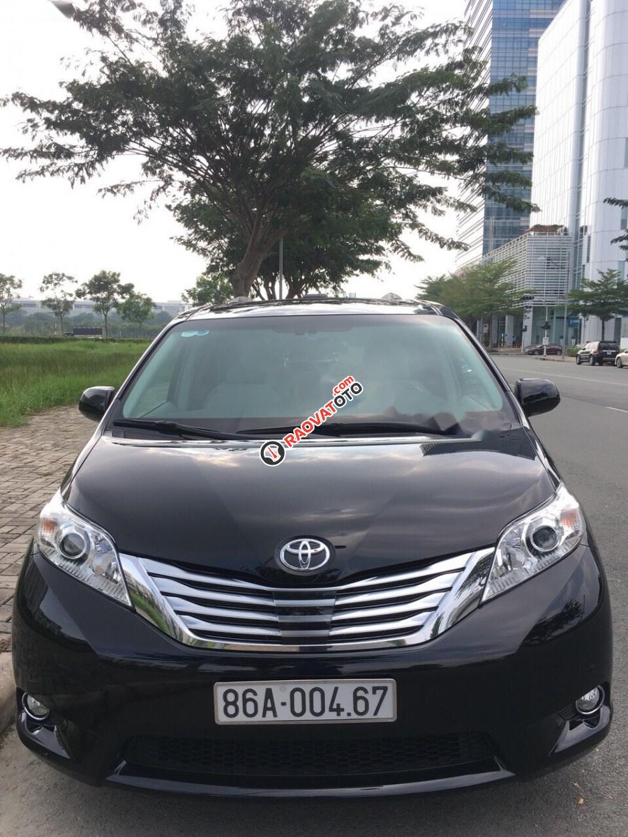 Bán Toyota Sienna Limited 3.5 đời 2011, màu đen, nhập khẩu nguyên chiếc-0