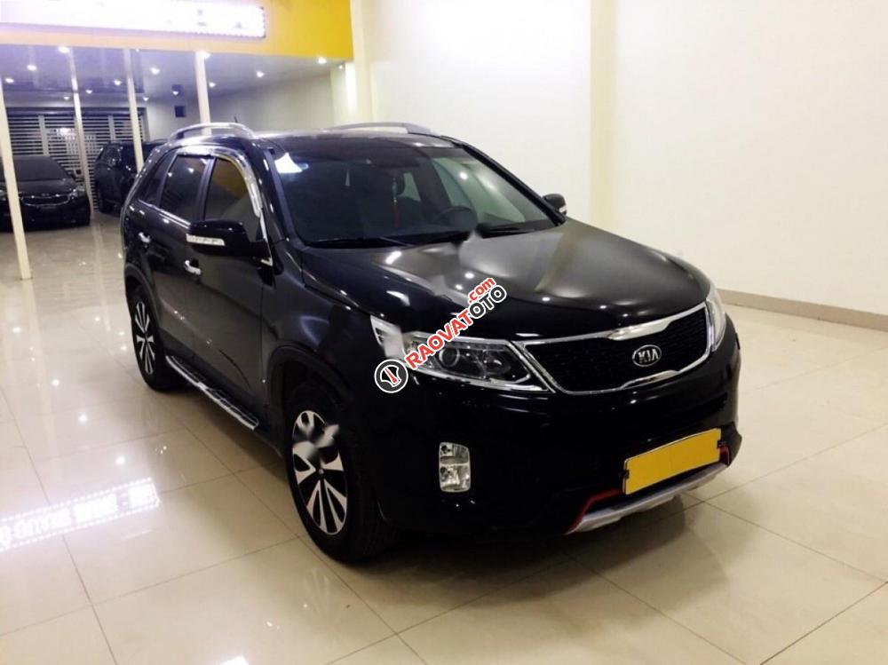 Cần bán xe Kia Sorento đời 2016, màu đen như mới, giá tốt-0