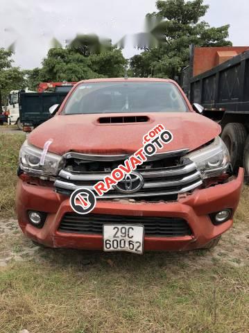 Bán Toyota Hilux đời 2015, màu đỏ số tự động-3