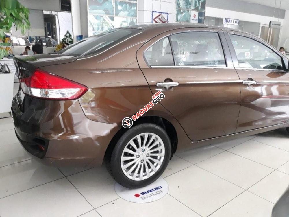 Cần bán xe Suzuki Ciaz 1.4 AT năm 2017, màu nâu, nhập khẩu nguyên chiếc-0