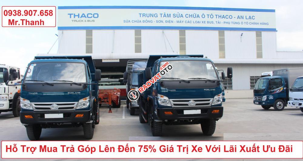 Bán xe ben Thaco Forland FD9000 - tải trọng 8.7 tấn - 6 khối 7-7