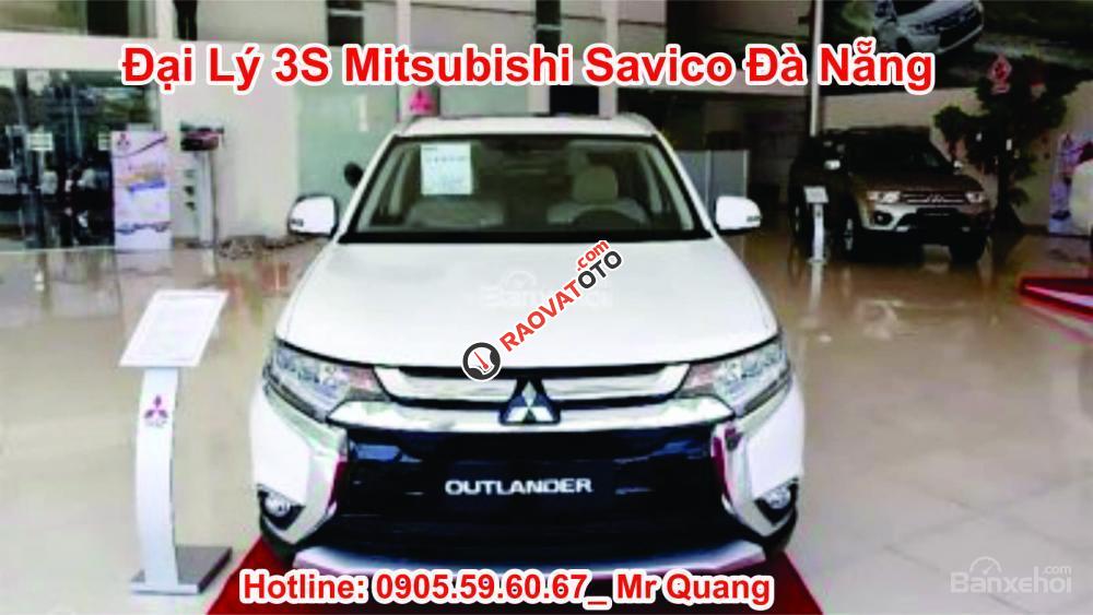 Bán ô tô Mitsubishi Outlander sản xuất 2017, nhập khẩu Nhật Bản, giá ưu đãi tốt nhất tại Quảng Nam, hỗ trợ vay 80 %-3