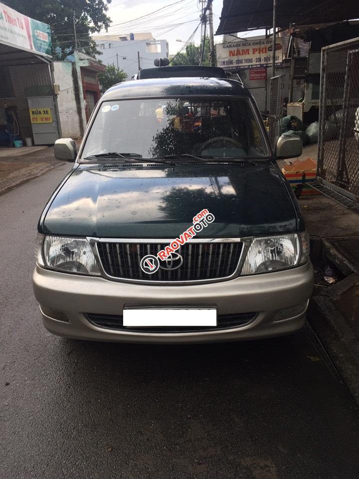 Cần bán Toyota Zace GL đời 2003, màu xanh, xe không cấn đụng nguyên zin-7