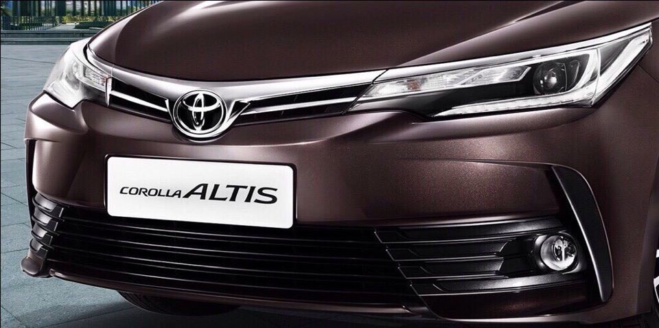 Bán xe Toyota Corolla altis đời 2017, màu đỏ, nhập khẩu -3