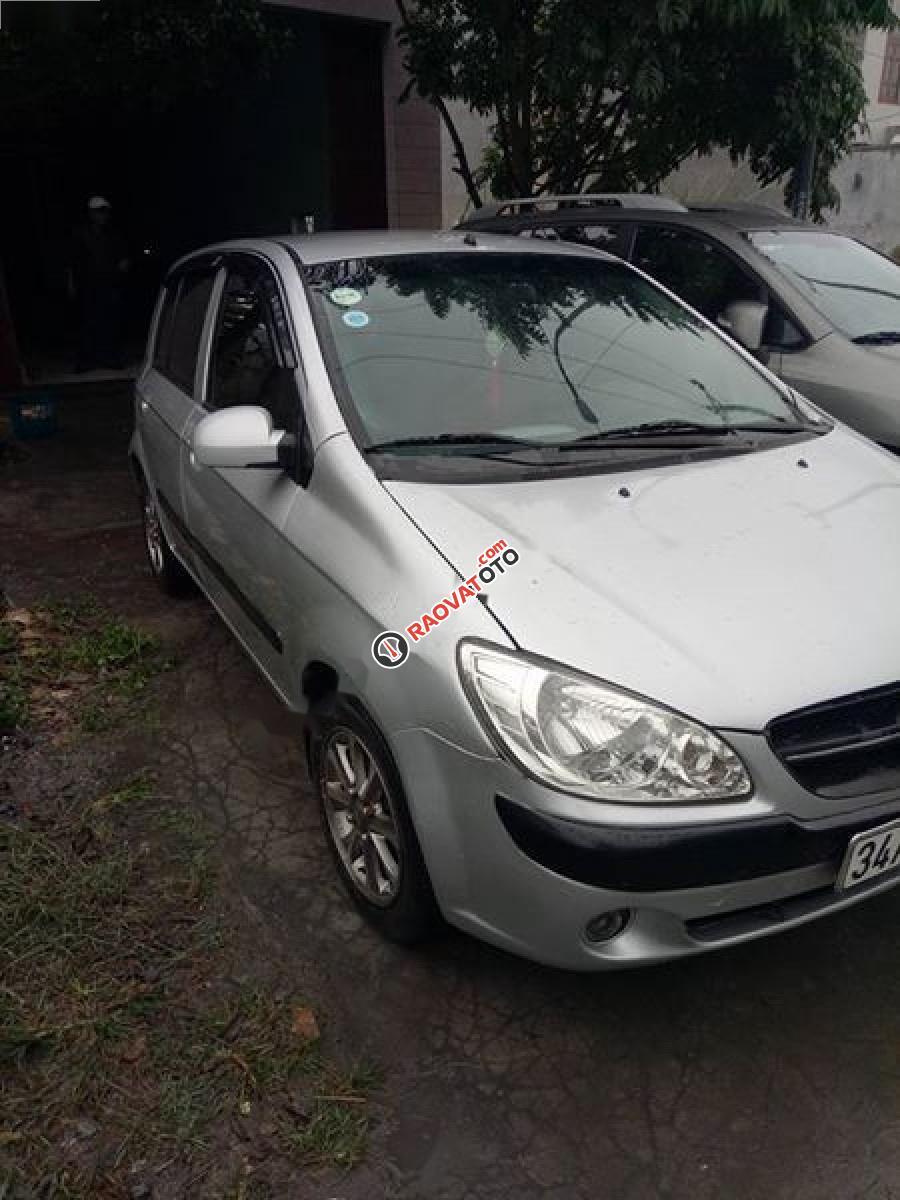 Bán Hyundai Getz 1.1 MT đời 2010, màu bạc, nhập khẩu-1