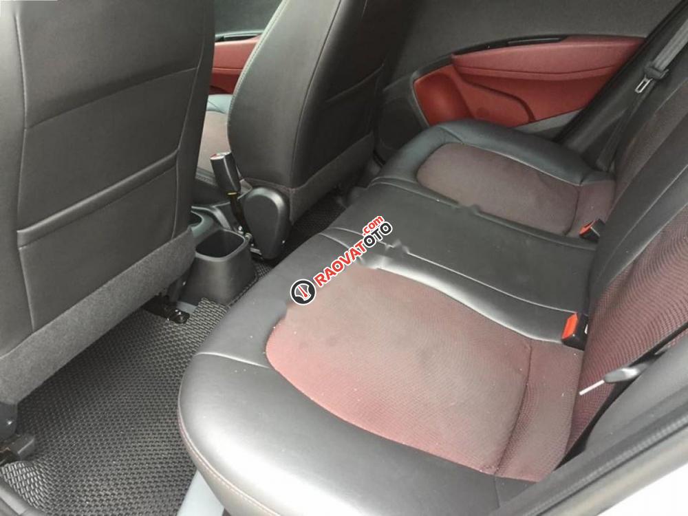 Bán Hyundai Grand i10 1.2 AT đời 2015, màu bạc, nhập khẩu  -8