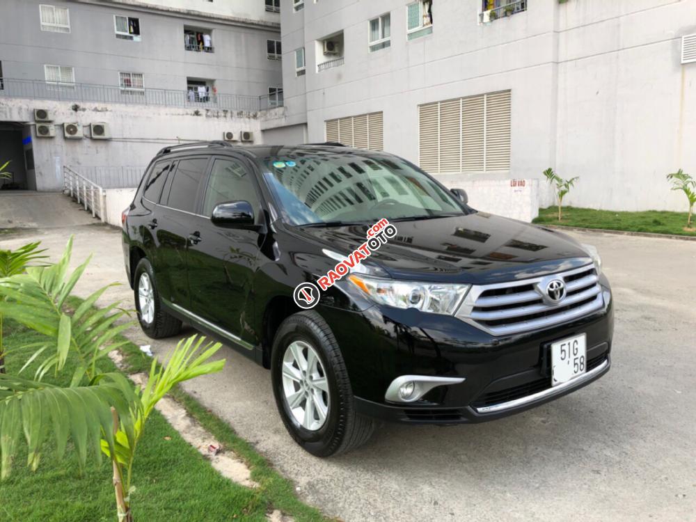 Bán Toyota Highlander 2.7 Plus nhập Mỹ, ĐKLĐ 04/2011 màu đen, xe nhập-4