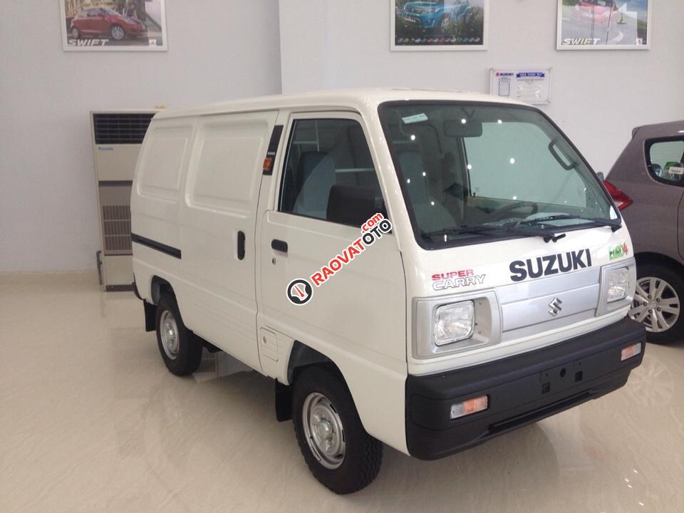 Bán Suzuki Blind van 2018, màu trắng. Giao xe ngay, LH: 0945993350-0