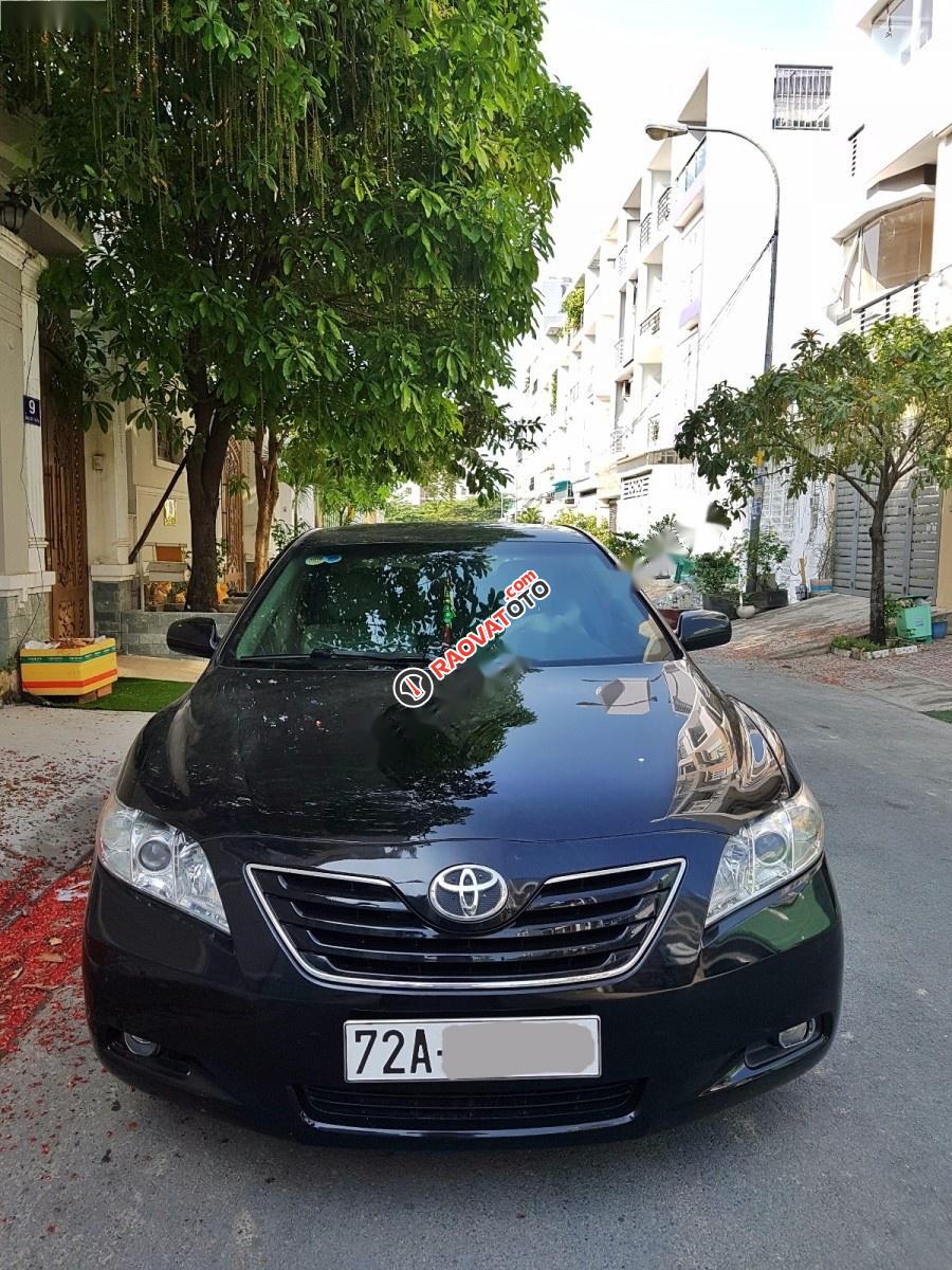 Cần bán gấp Toyota Camry XLE 2.4 2007, màu đen, nhập khẩu nguyên chiếc chính chủ-1