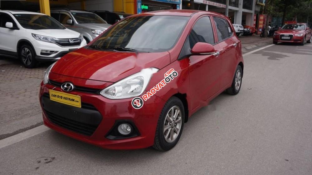 Cần bán xe Hyundai Grand i10 1.0 MT đời 2016, màu đỏ, xe nhập, 325tr-0