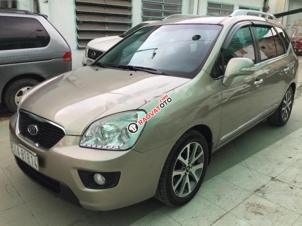 Cần bán xe Kia Carens S SX 2.0 AT đời 2014, màu vàng, giá 445tr-4