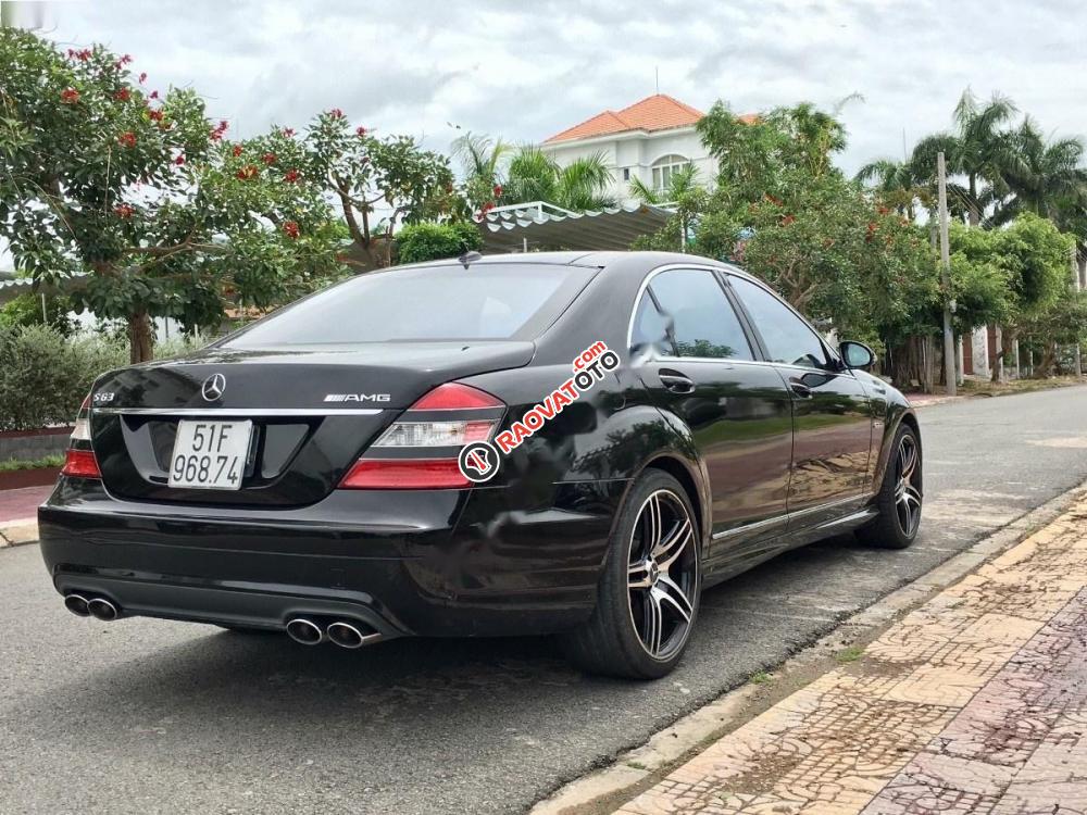 Cần bán Mercedes S63 sản xuất 2007, màu đen, xe nhập-9