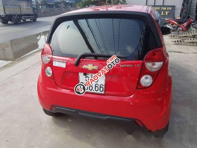 Cần bán xe Chevrolet Spark Van sản xuất 2016, màu đỏ, giá chỉ 235 triệu-0