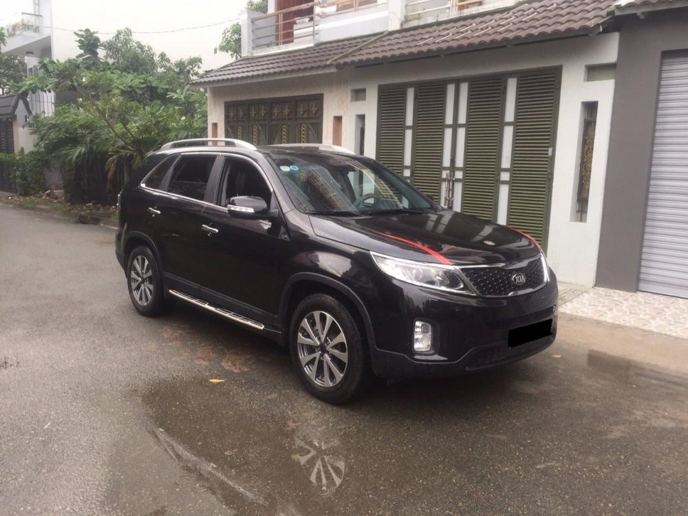 Chính chủ bán Kia Sorento đời 2015, màu đen, nhập khẩu-1