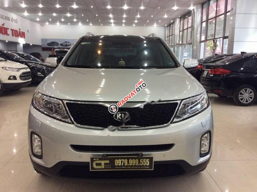 Bán Kia Sorento 2.4 đời 2017, màu bạc số tự động-5