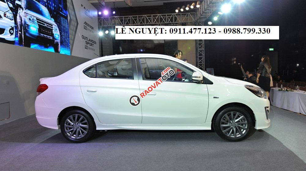 Bán xe Mitsubishi Attrage Đà Nẵng, xe nhập, trả góp 90% xe - Liên hệ: Lê Nguyệt: 0911477123 - 0988.799.330-1