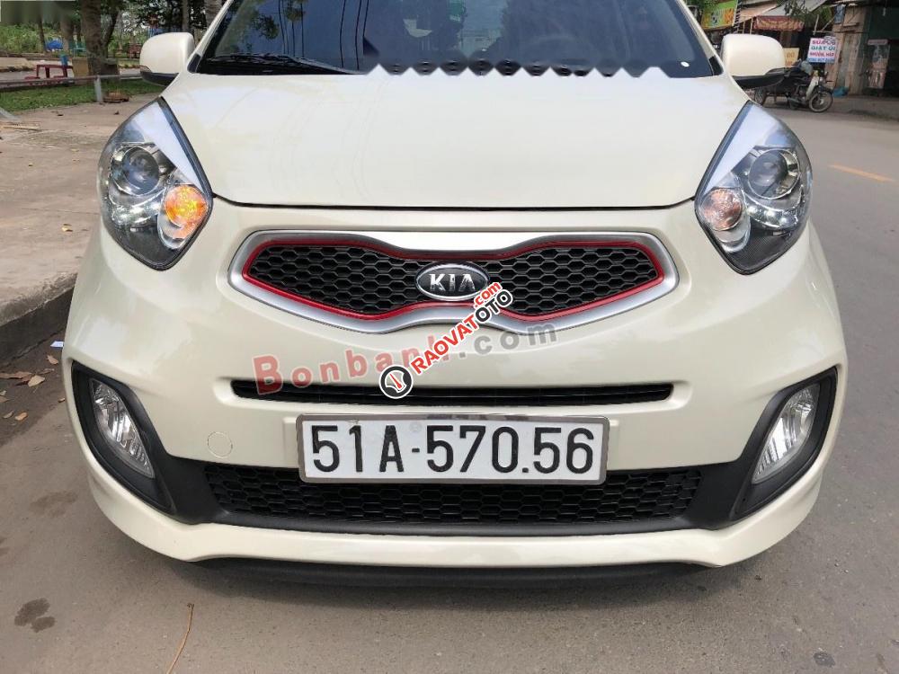 Cần bán lại xe Kia Morning 1.0 AT Sport đời 2012, màu kem (be), nhập khẩu-9