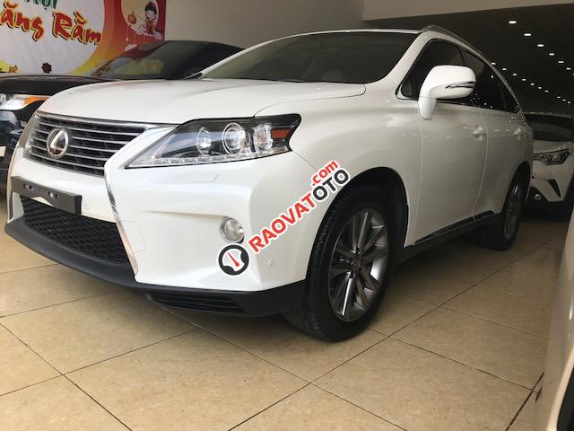 Bán Lexus RX350 màu trắng, sản xuất 2014, đăng ký 2015, LH: Mr Đình 0904927272-0